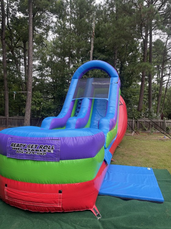 15 FT Rainbow Slide- Dry only